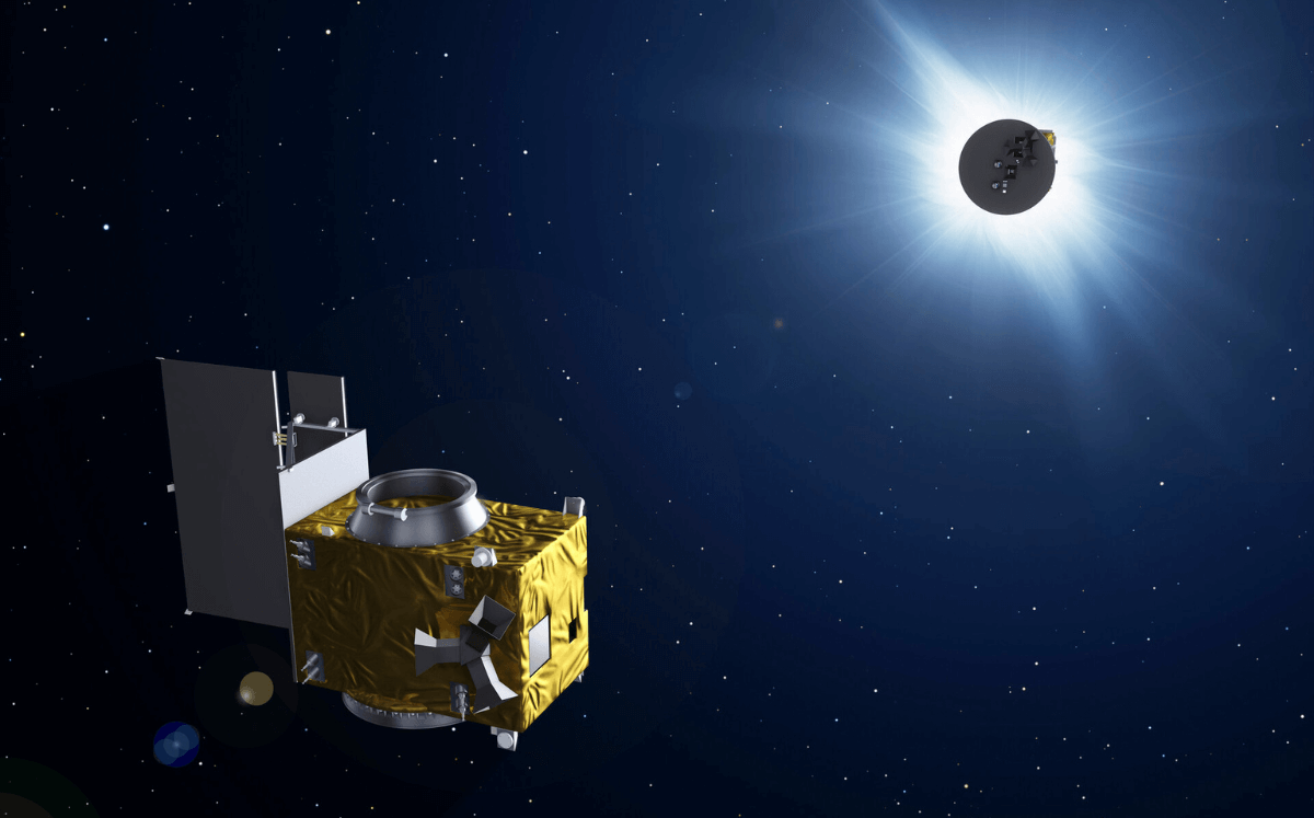 Proba-3 es la primera misión de vuelo en formación de la ESA (Foto: Agencia Espacial Europea)
