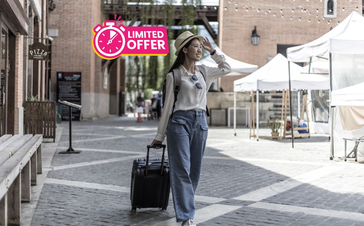 Conoce todos los detalles de la  maleta It Luggage en descuento durante la Gran Barata de Liverpool (Canva)