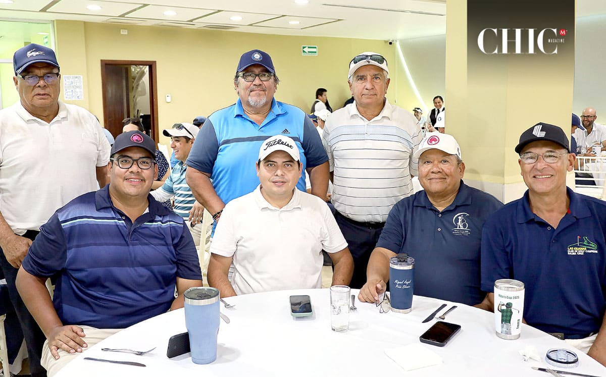 Asistencia al cumpleaños de Jorge en el green del Club de Golf de Refinería Madero