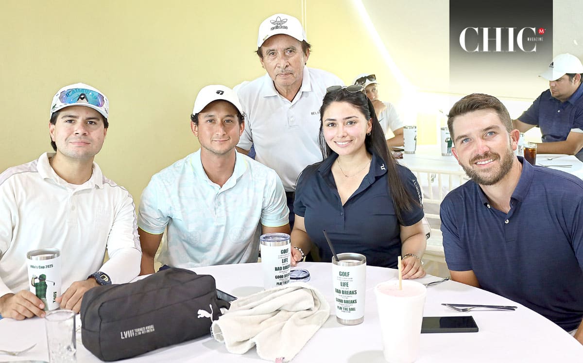 Asistencia al cumpleaños de Jorge en el green del Club de Golf de Refinería Madero
