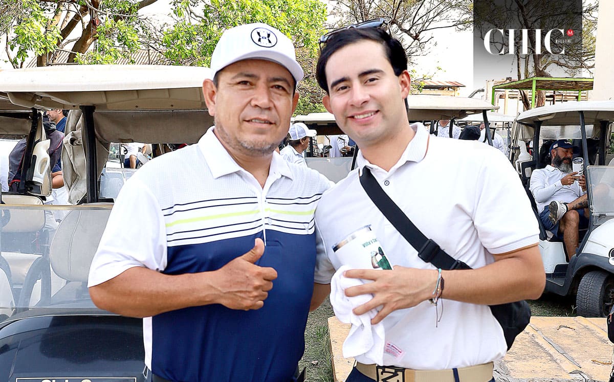 Asistencia al cumpleaños de Jorge en el green del Club de Golf de Refinería Madero