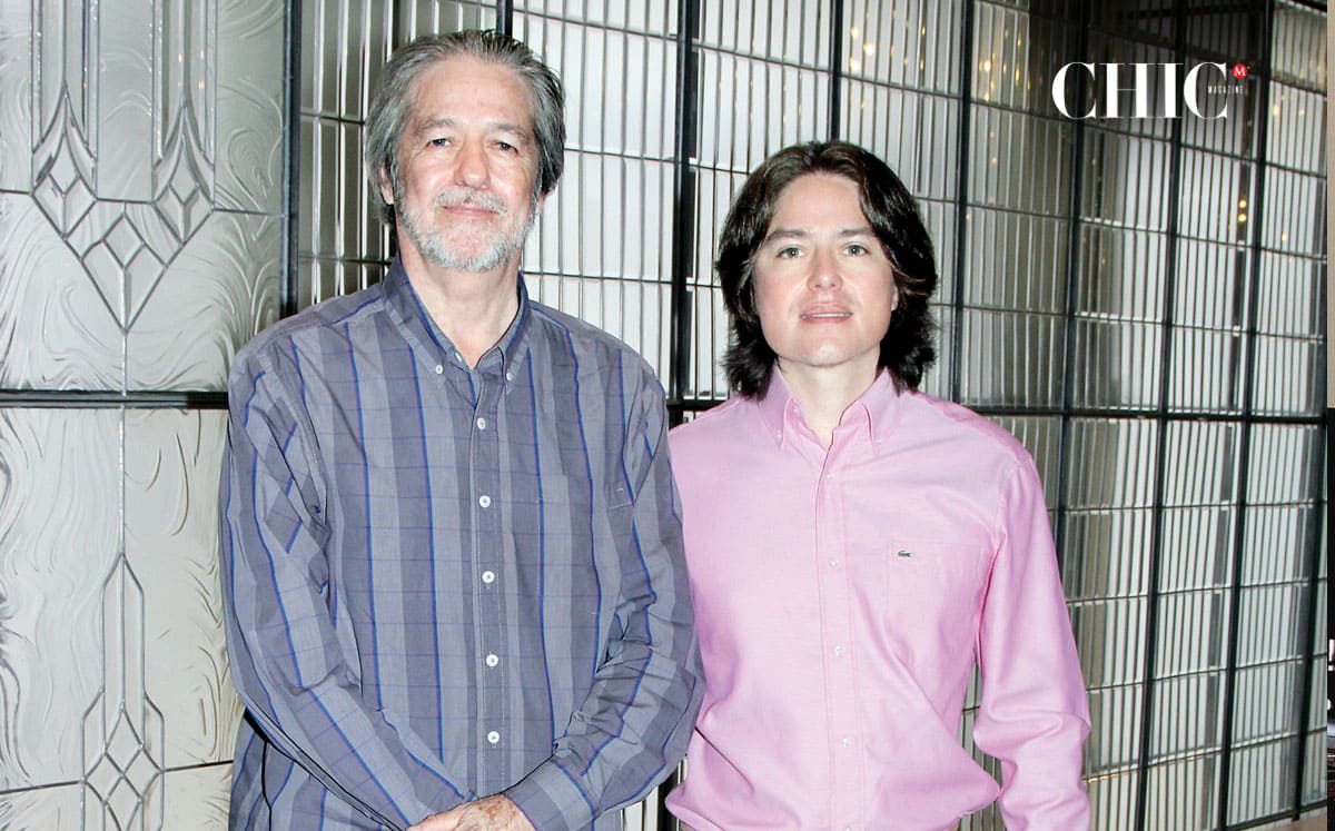 Germán Meza y Germán Meza presentes en el Casino Tampiqueño