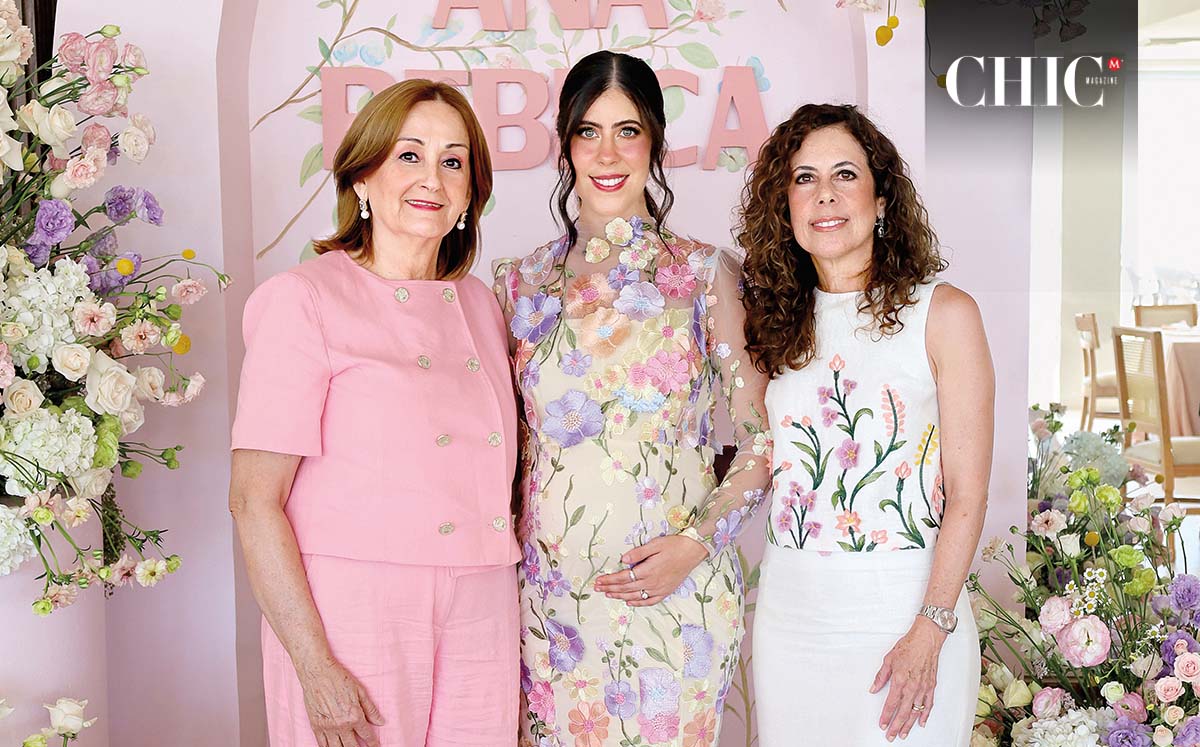 Graziella Salinas, Rebeca Treviño y Rebeca De Treviño posaron para nuestra lente