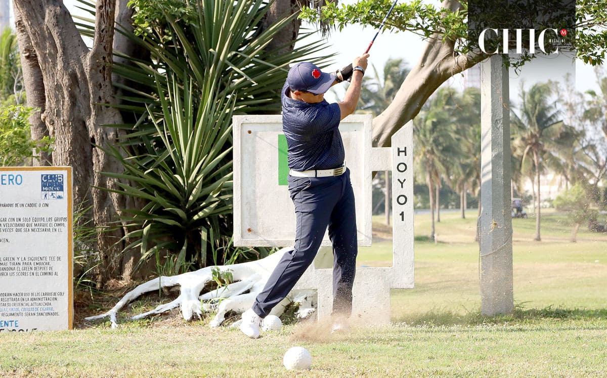 Jorge Manzur en el green
