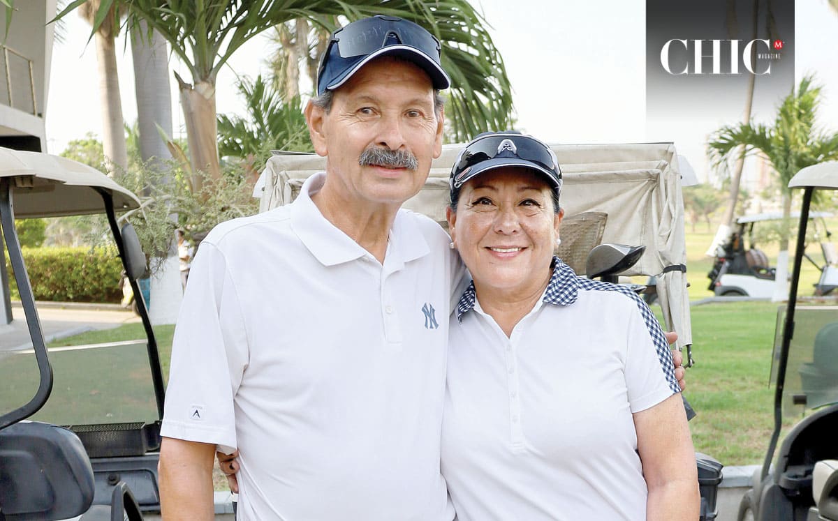 Juan De Dios García y Susana Cabrera mostraron gran competencia en el Torneo de Golf