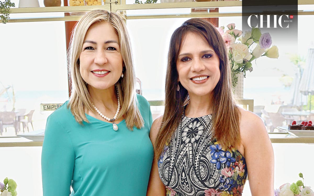 Sandra Alvarado y Maricarmen Jiménez posaron para nuestra lente