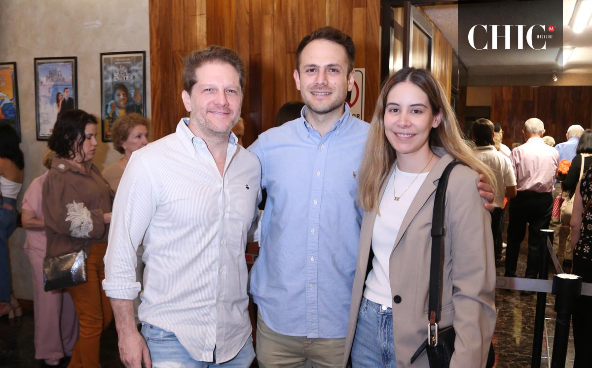 Alejandro Goldin, Jorge Guevara y Andrea Díaz