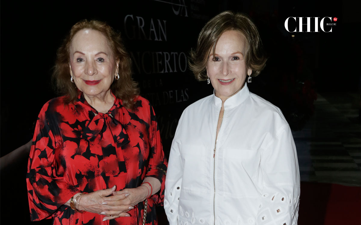 Aurora Cantú de Cagnasso y Adriana Tijerina