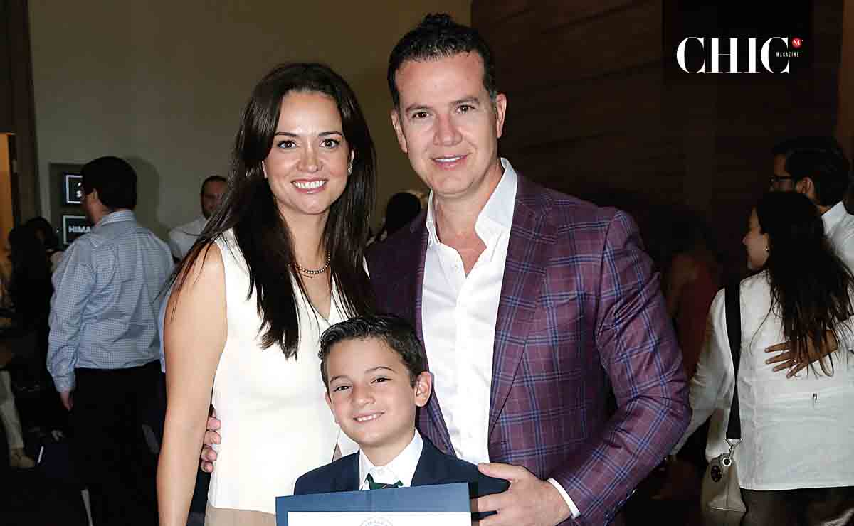 Daniela Plancarte de Marcos, Ricardo Marcos y Ricky Marcos Plancarte  / Fotos: Roberto Alvarado