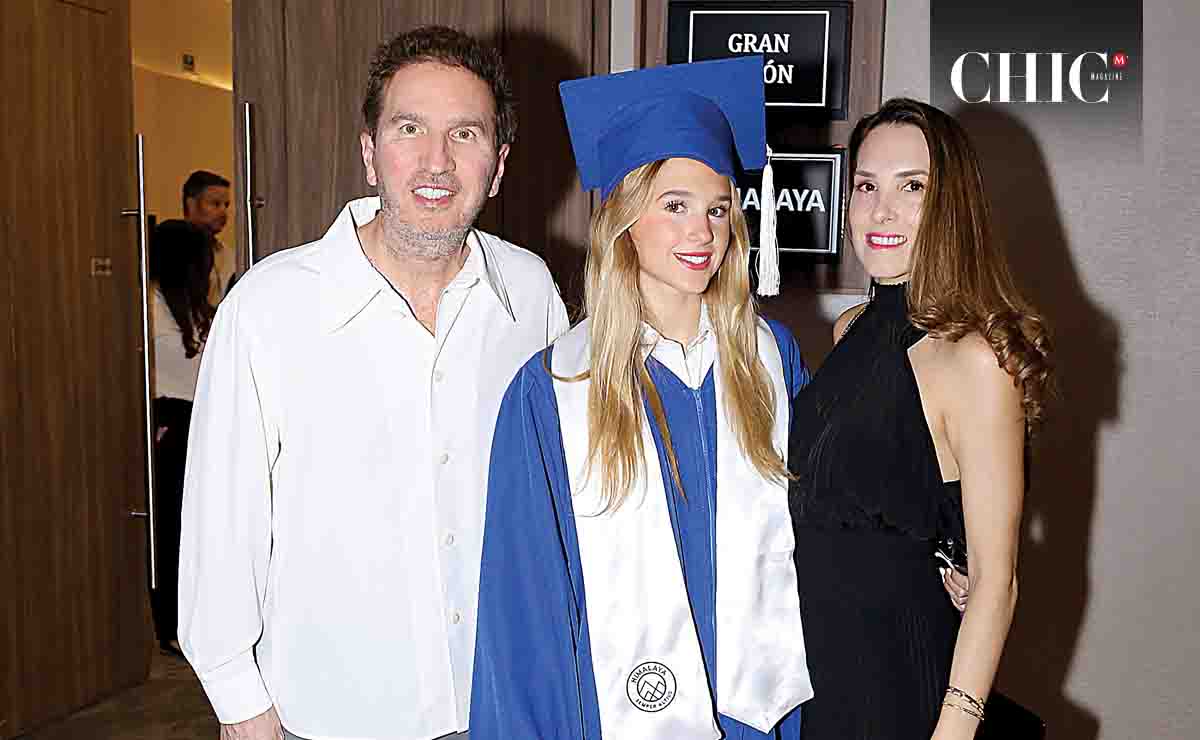 Fernando González, Mía González y Lorena De la Garza  / Fotos: Roberto Alvarado