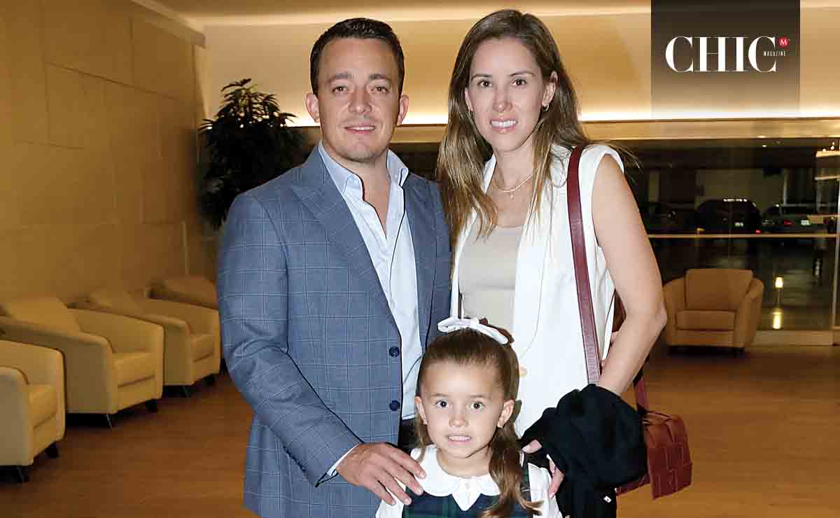 Raúl Plata, Maricarmen Rodarte de Plata y Eva Plata / Fotos: Roberto Alvarado
