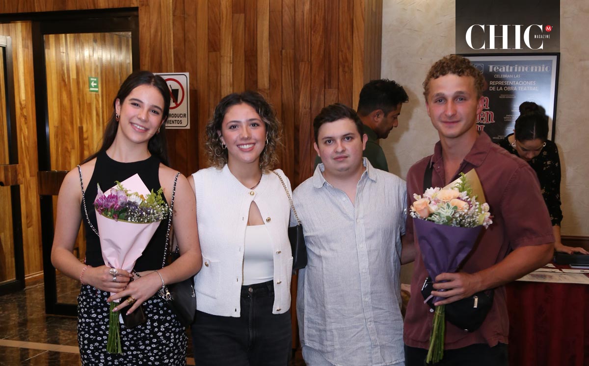 Renata Montull, Isabela Gutiérrez, Hernán Aguiñaga y Fiero Fernández