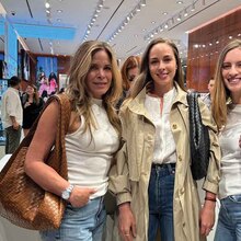 Alejandra Sánchez, Macarena Pérez y Mariona Pérez (Fotos: Yanahui F. Sevilla)