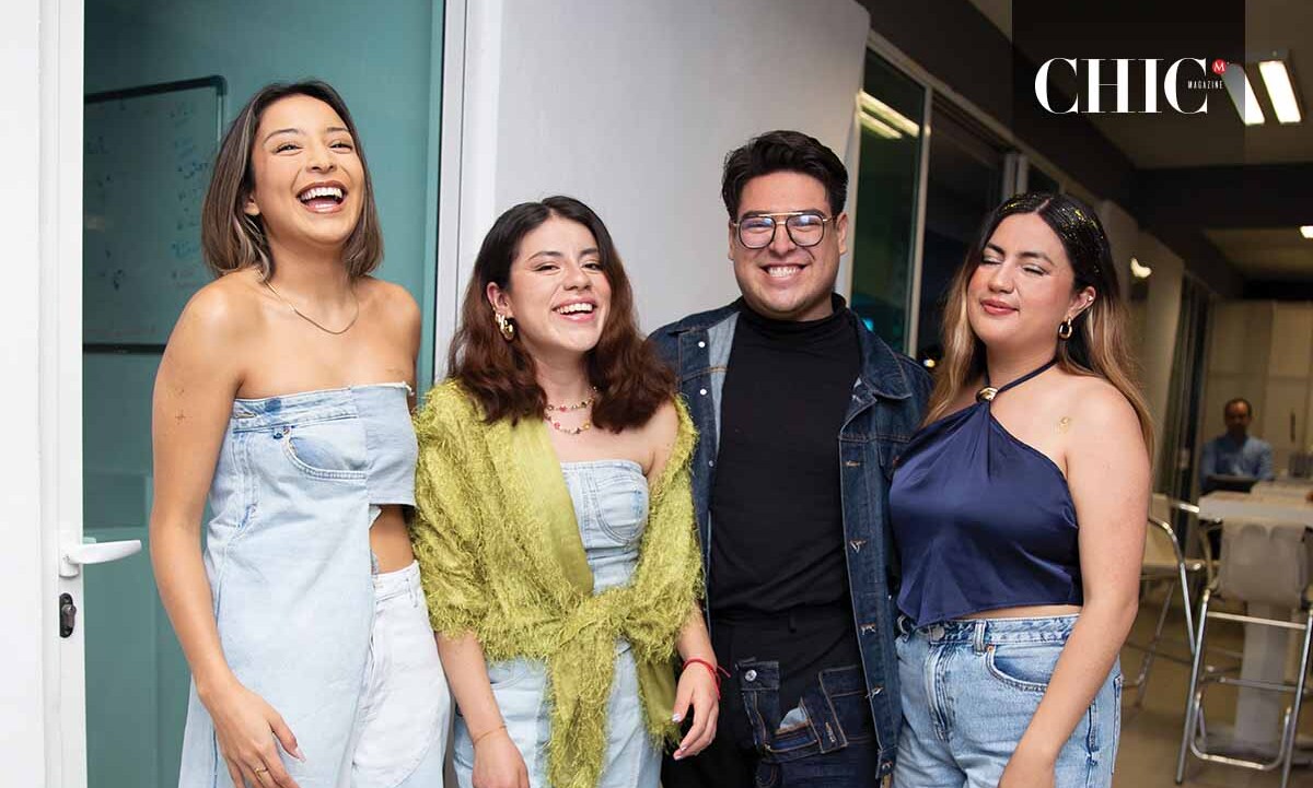 Carolina González, Sofía Mendoza, Mario Sánchez y Pao Mendoza