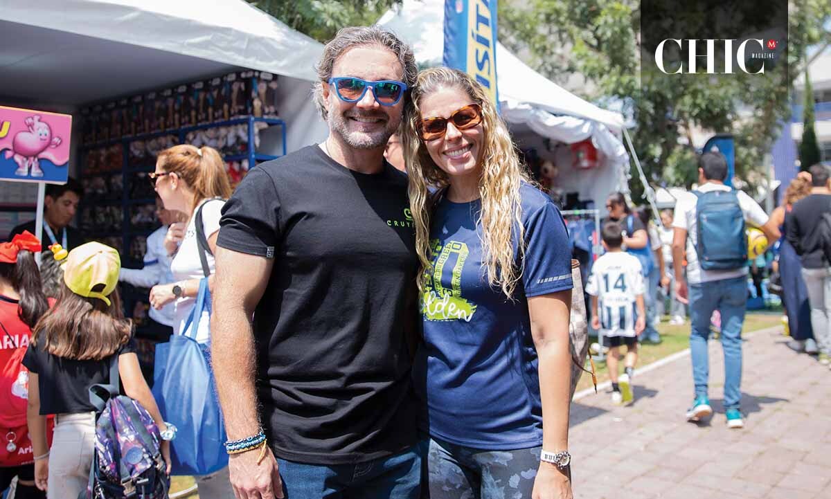 Rafael Cagigas y Pamela Cagigas