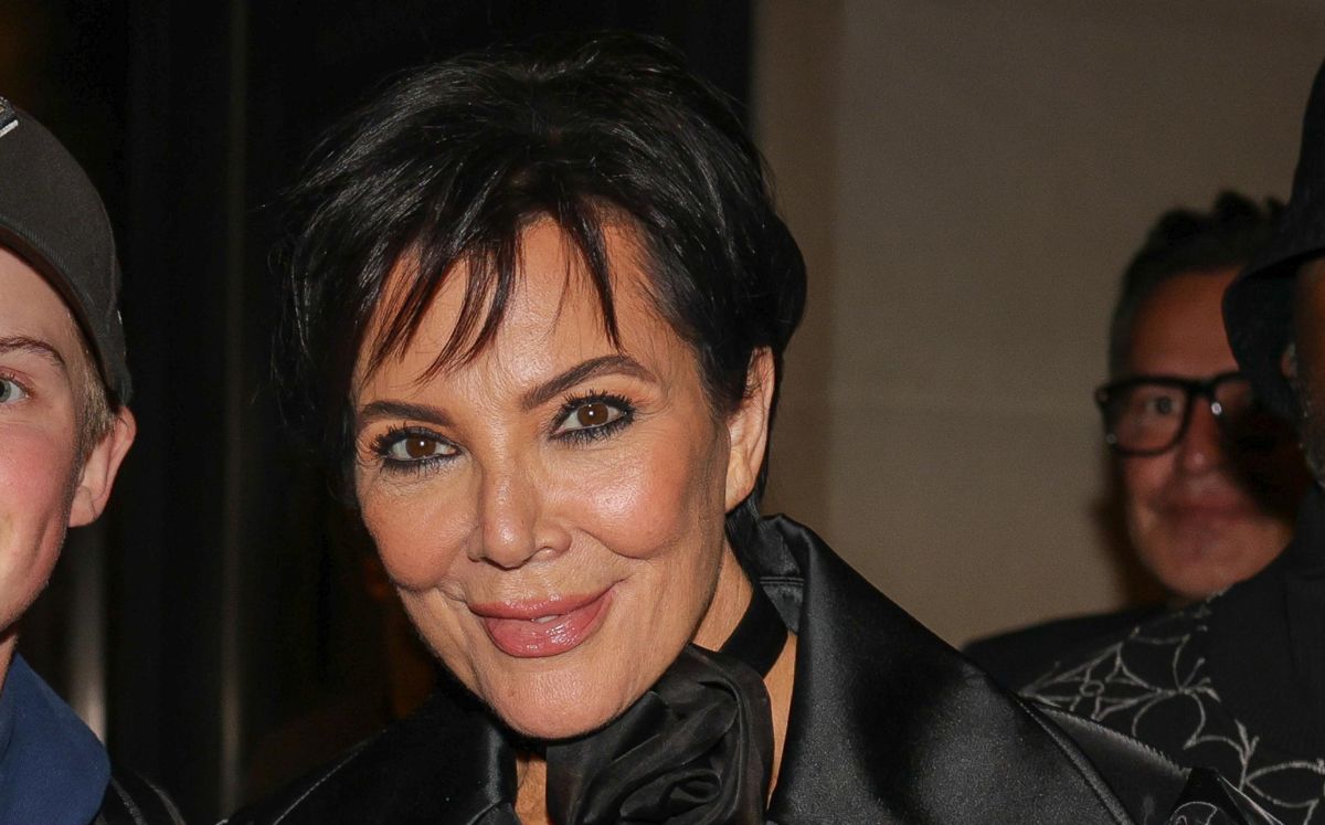 Kris Jenner llegando a Venecia para la boda de Jeff Bezos (Getty Images)
