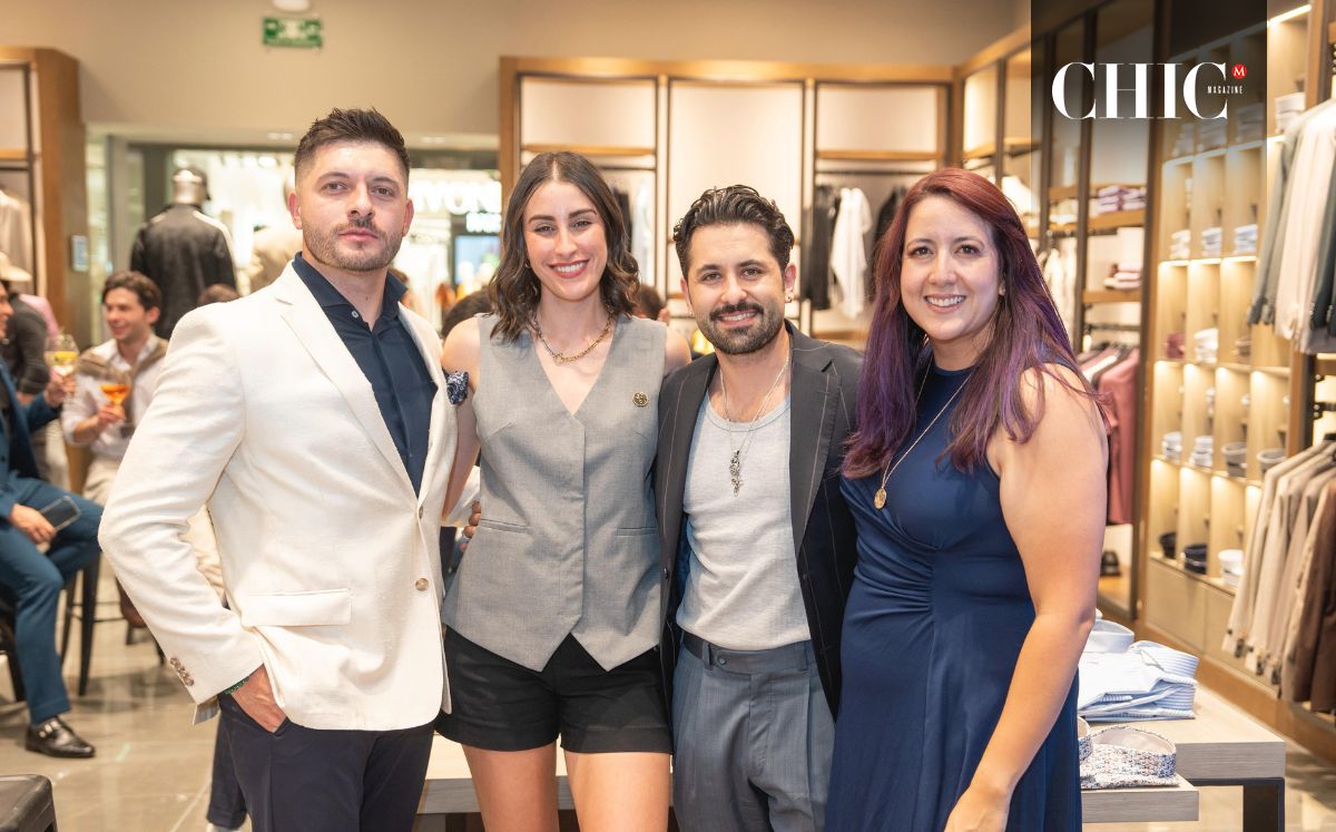 Leonardo Arellano, Carla Cantú, Alexandre de la Place y Danae Chávez