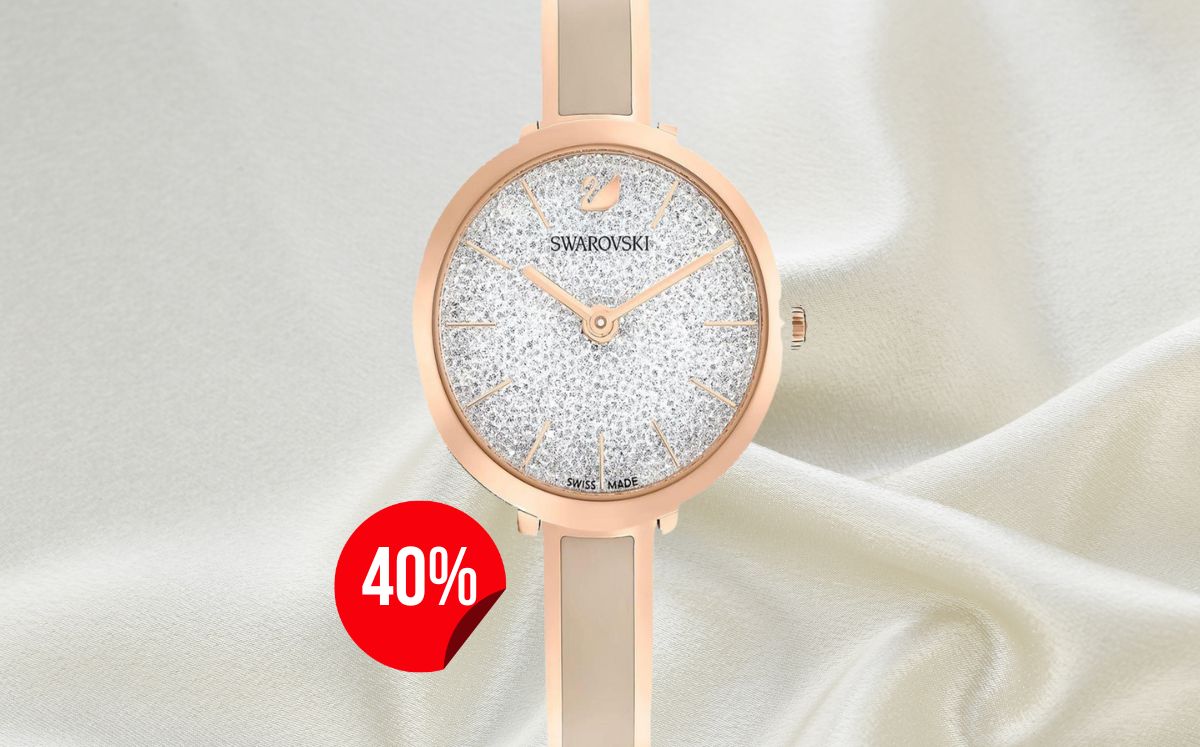 El reloj Swarovski en descuento es todo lo que necesitas para elevar tu outfit (Liverpool)