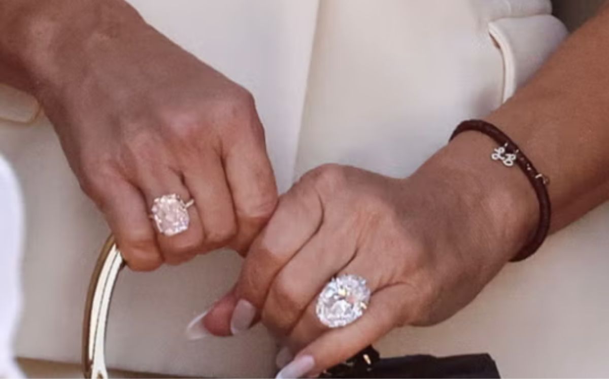 Anillos de matrimonio de Lauren Sánchez (Reuters)