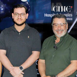Xavier Salinas, Alberto Castillo y Miguel Baltazar en Hospital Angeles Tampico