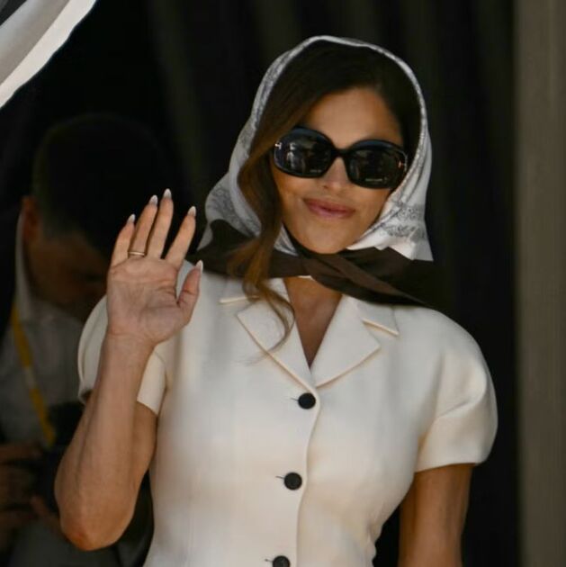 Lauren Sánchez lució sus lujosos anillos de matrimonio de Jeff Bezos (Getty Images)
