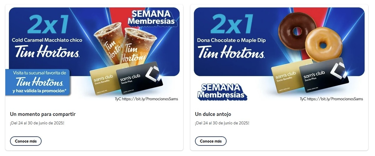 La Semana de Membresías en Sam's Club ofrece varias promociones (Foto: Sam's Club)