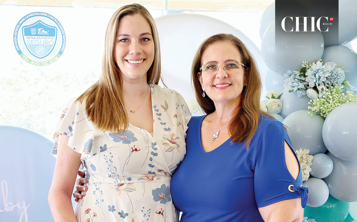 Berenice Tinajero y Beatriz Parra disfrutaron de una mañana llena de alegría por la espera del pequeño Samuel Aarón