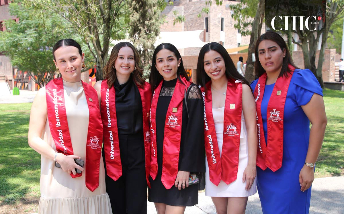 Isabela, Ana Paula, Nathalia, Marifer y Lucía