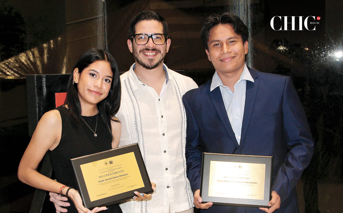 Karla Sarahi Elvira Romero, Iván Chimely y César Manuel Rodríguez nos regalaron su mejor sonrisa