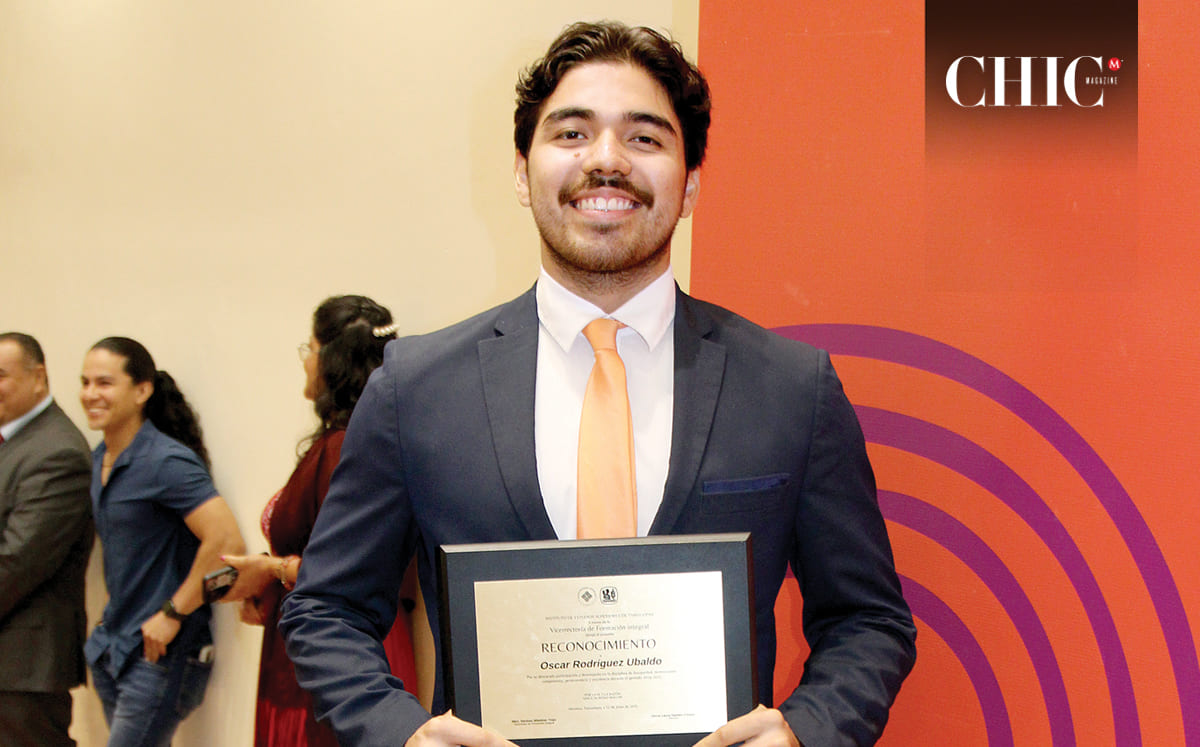 Óscar Rodríguez destacó en esta noche de premiación desde el auditorio David Gómez