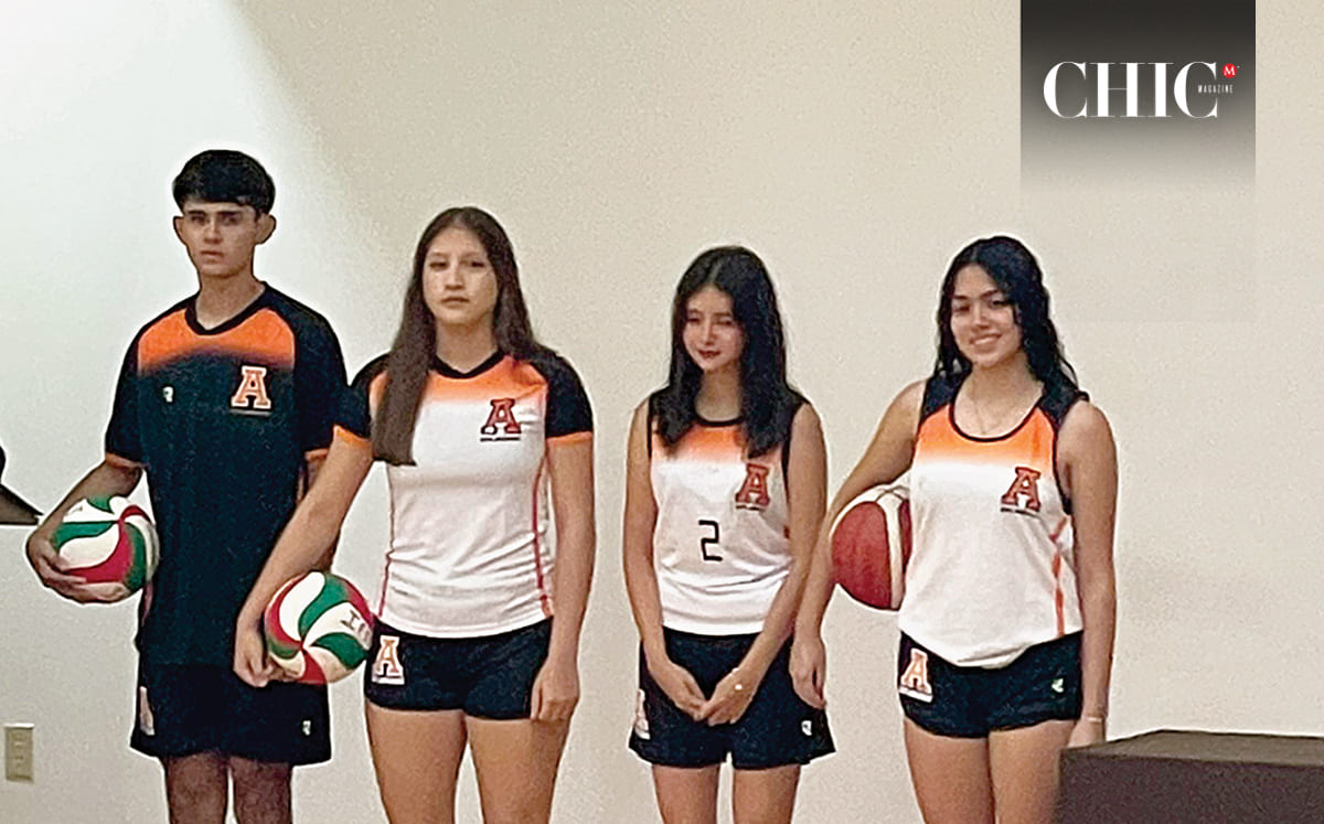 Los atletas portarán estos uniformes en todas las disciplinas en el siguiente ciclo escolar