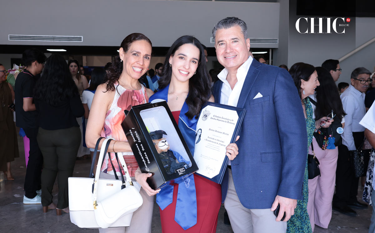 Nucy, Paulina y Rodolfo