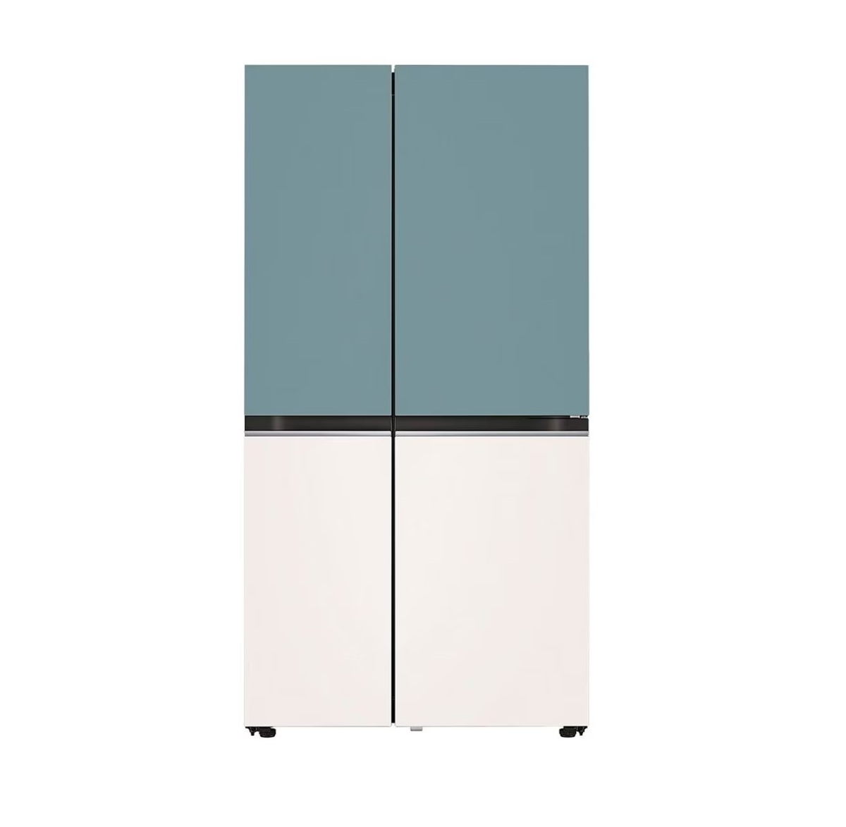 Así se ve el refrigerador LG Side by Side (Foto: Walmart)
