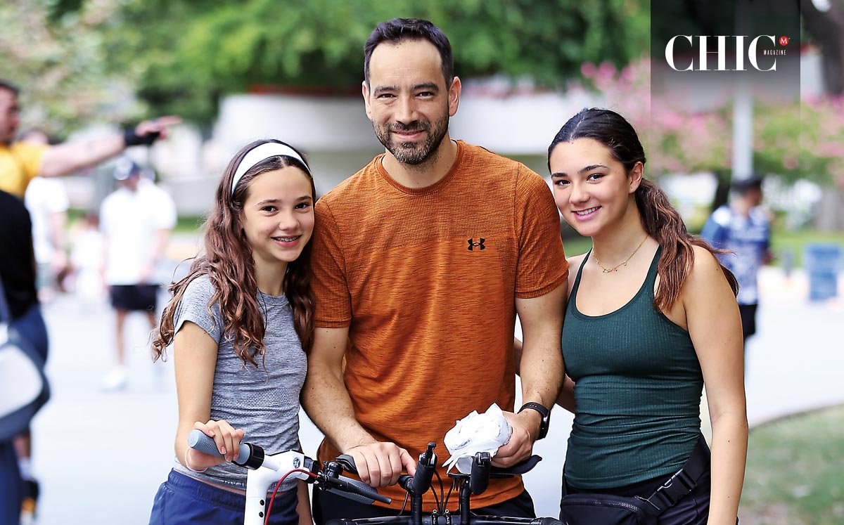 Alessandra Rubio, José Rubio y Andrea Rubio