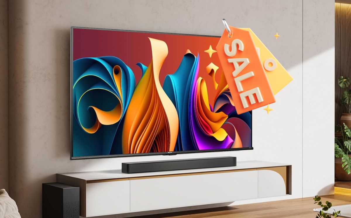 Amazon remata pantalla de 75 pulgadas con barra de sonido (Foto: Amazon)