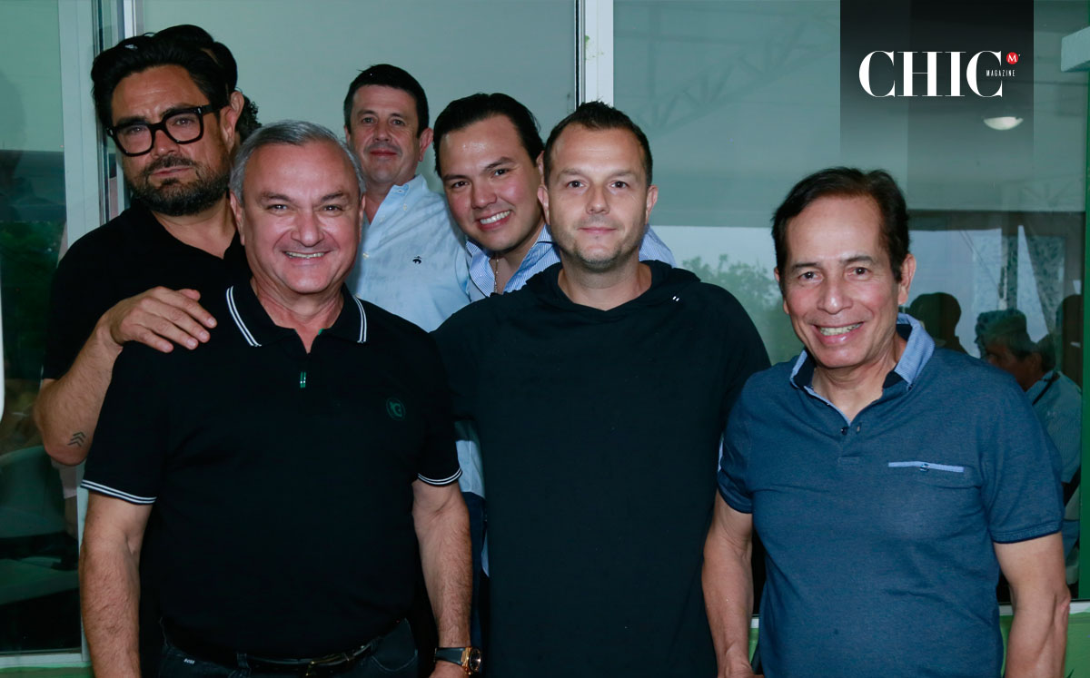 Checo Gutiérrez, Raúl Leal, Artemio Salinas, Héctor García, Melo Montoya y Edelmiro Hinojosa