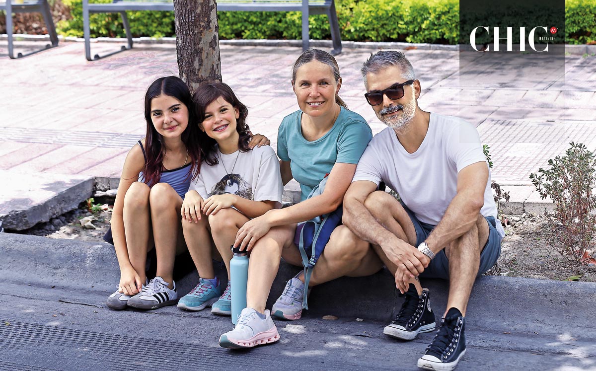 Cordelia Kaún, Julia Ortiz, Carmen Garza y Marcelo Ortiz