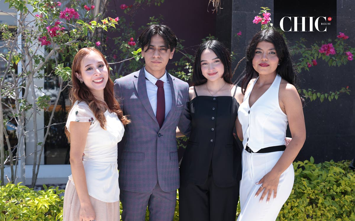 Estefanía, Brandon, Hannia y Keila