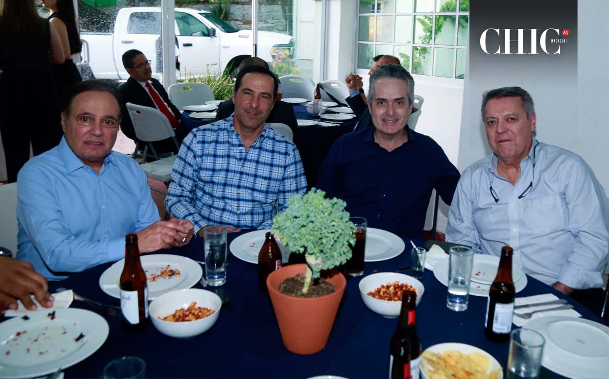Gilberto Marcos, Juan Pablo García, Bernardo Sada y Mauricio Navarro