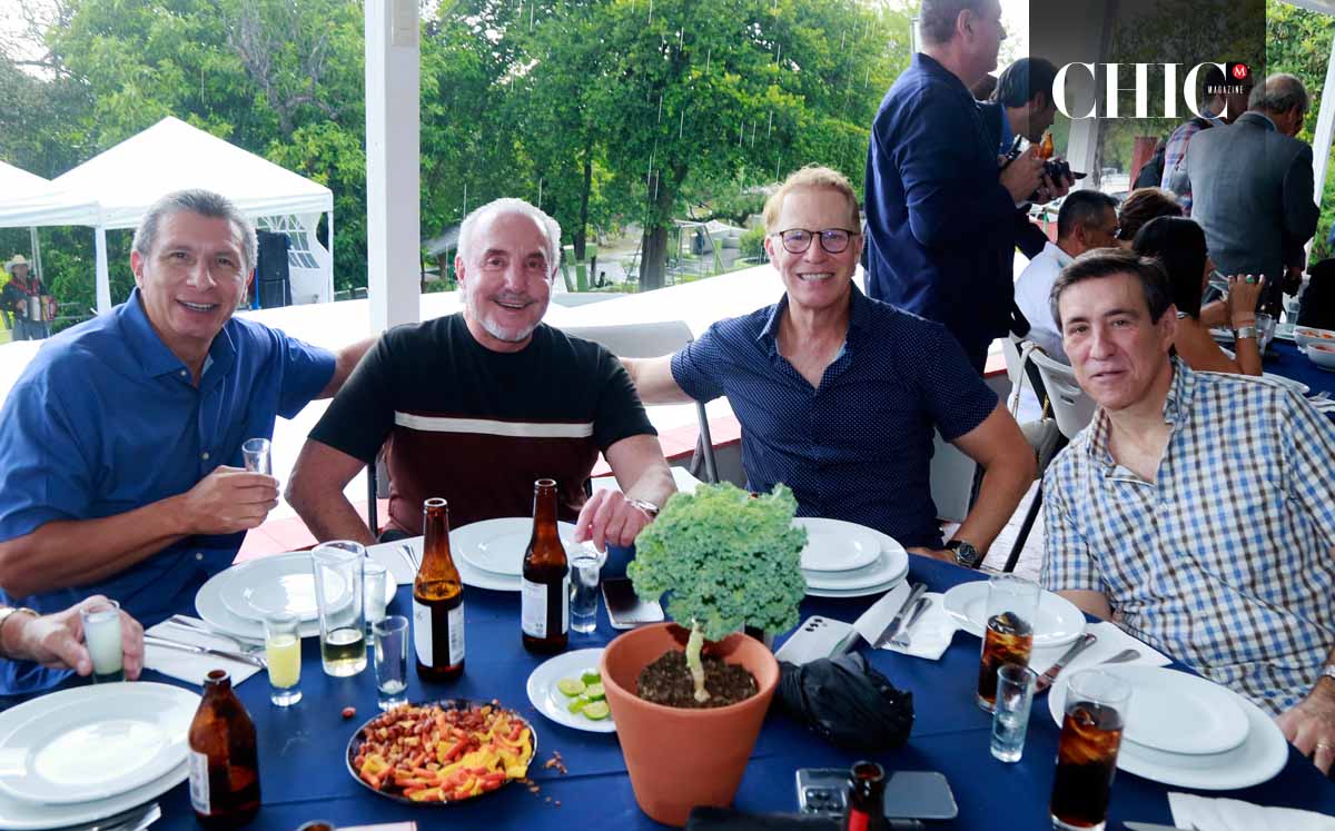 Paco Garza, Guillermo Pérez-Salinas, Mauricio Perches y Alejandro Llovera