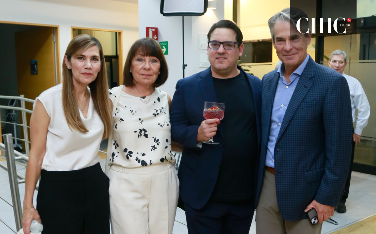 Silvia Chávez, Catalina Roel, Jaime Rivero y Guillermo Torre