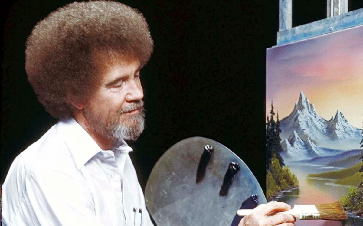 Bob Ross siempre se caracterizó por pintar paisajes similares, pero ¿por qué lo hacía? (X)