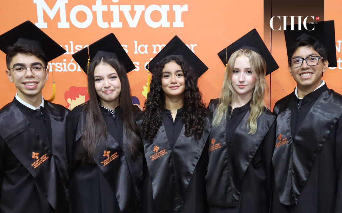 David Ascencio, Daniela Rojas, Ciara Carrera, Karina Rocha y Héctor Aguilar