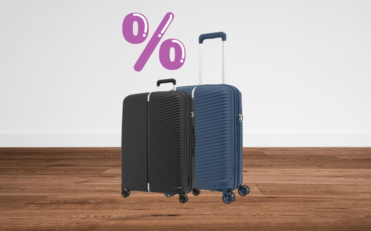 Sam's Club remata maletas Samsonite en su mejor precio para verano (Foto: Sam's Club/Canva)