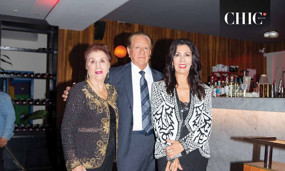 Maria Elena Corte, Emilio Corte y Magdalena Sorcia