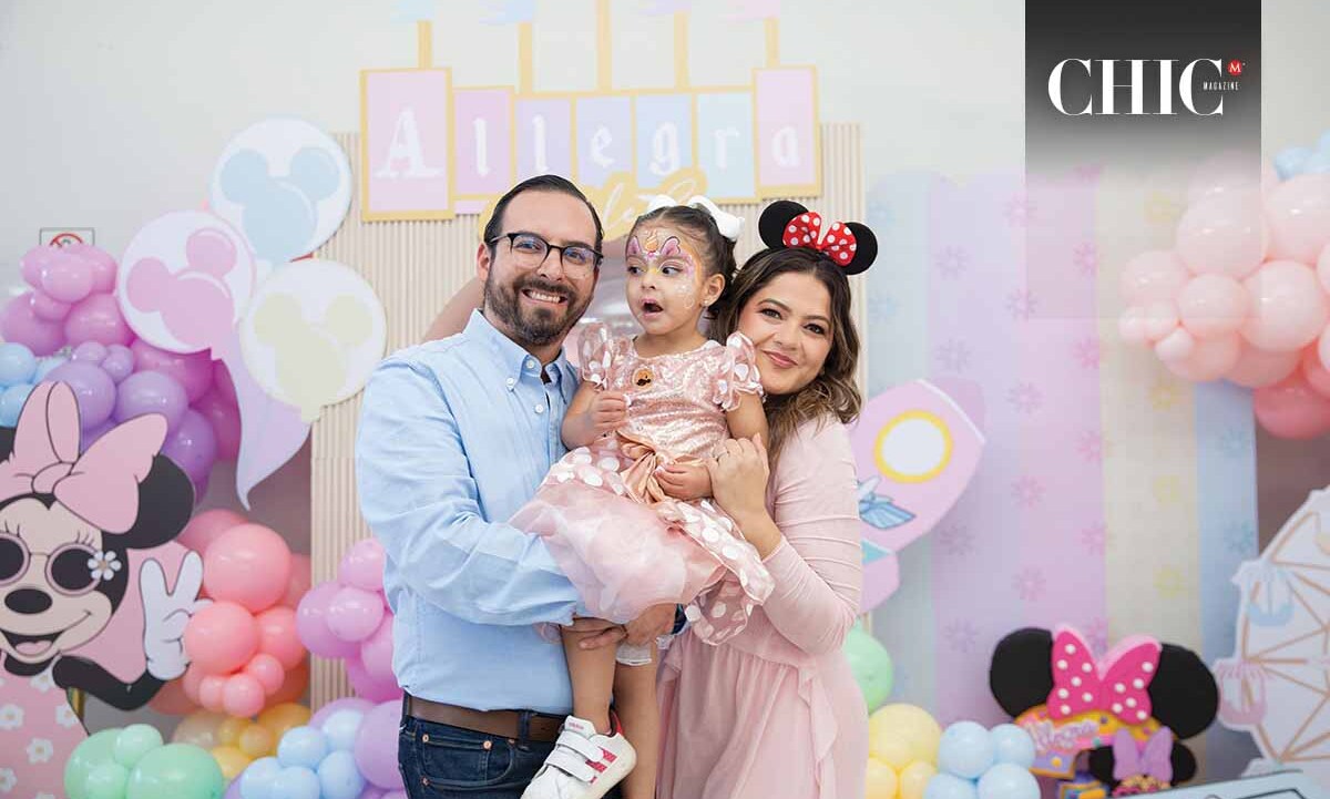 Gabriel Serrano, Allegra Serrano y Ximena Mohedano