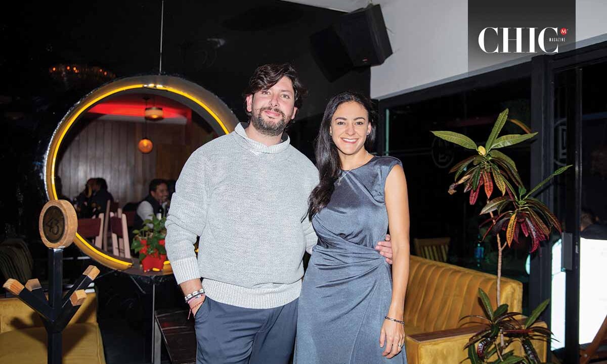 Jaime Aportella y Stefania Bojalil