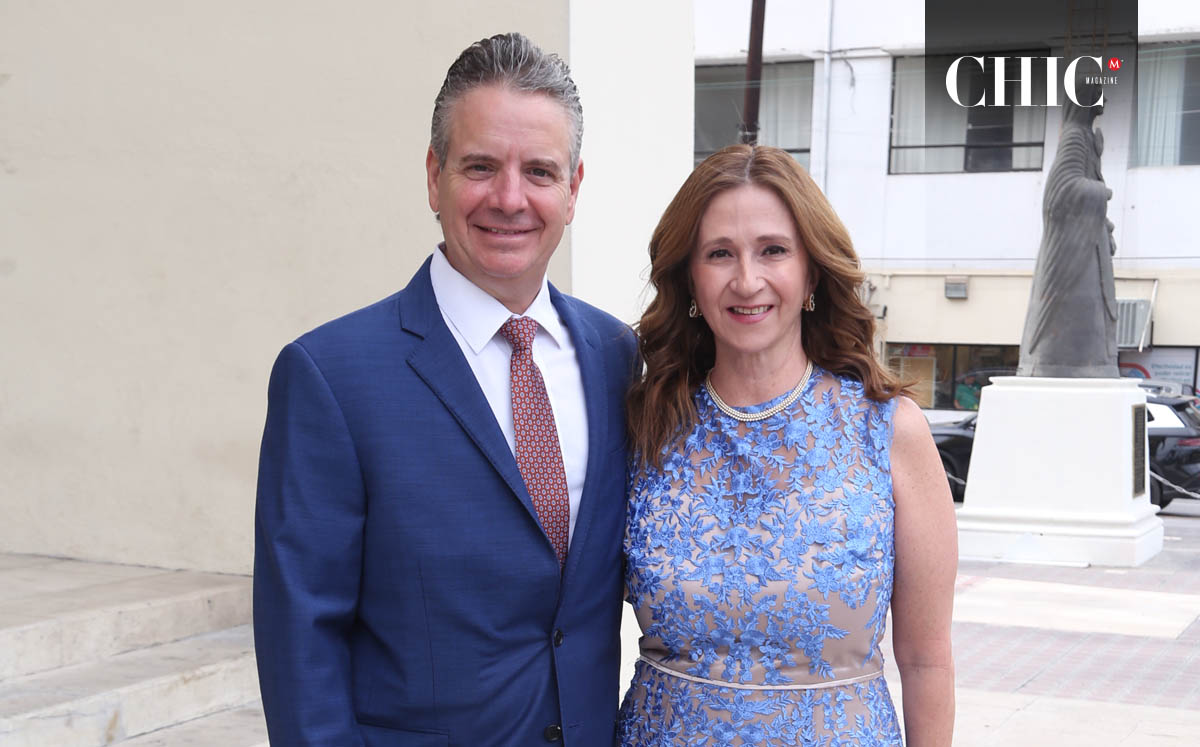 Óscar Escalante y Carmen Siller de Escalante