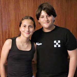 Paulina Godoy y Diego Lacavex disfrutaron de la atmósfera relajada del encuentro