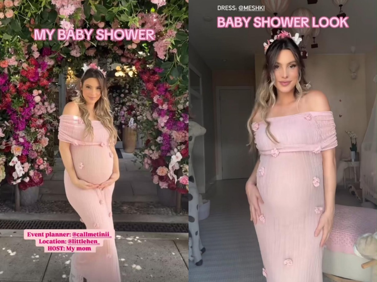 Así fue el vestido de Lele Pons en su baby shower (Foto: Instagram)